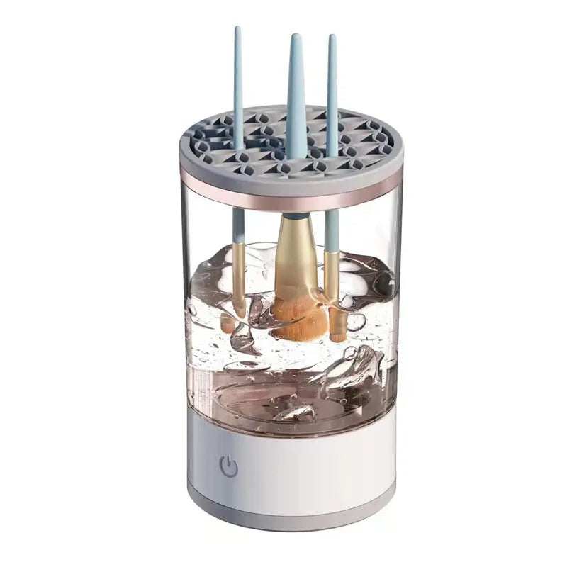 Nettoyeur de pinceaux de maquillage électrique